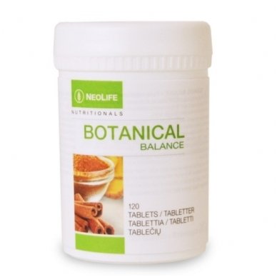 Botanical Balance - "NeoLife" ajurvedinis mitybos papildas (120 tablečių)