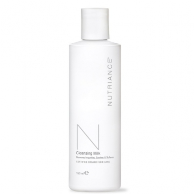 Cleansing Milk - "Nutriance" Organic valomasis pienelis Sausai ir Normaliai odai (150 ml)