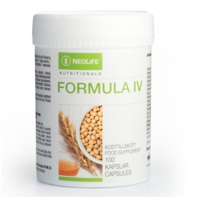 Formula IV - "NeoLife" polivitaminų/mineralų mitybos papildas (100 kapsulių)