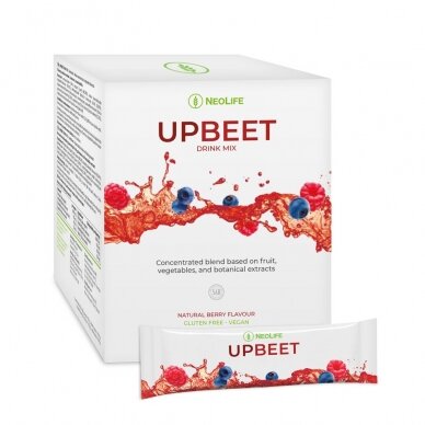 Gėrimas iš vaisių ir daržovių "UpBeet" (30 porcijų)