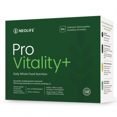 Pro Vitality Plus - "NeoLife" kompleksinis mitybos papildas (1x30 maišelių)